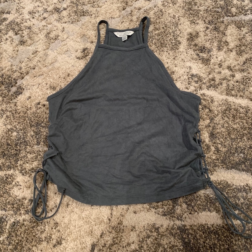 American Eagle velvet tank top